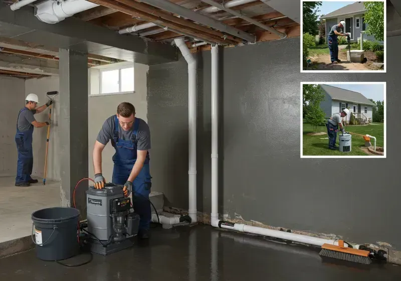 Basement Waterproofing and Flood Prevention process in Webster, SD